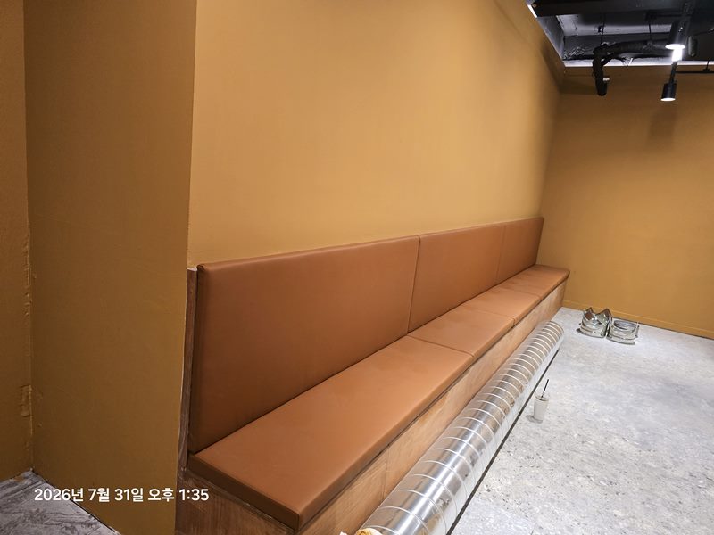 거창군 신원면 중유리 패브릭쇼파 천갈이 시공